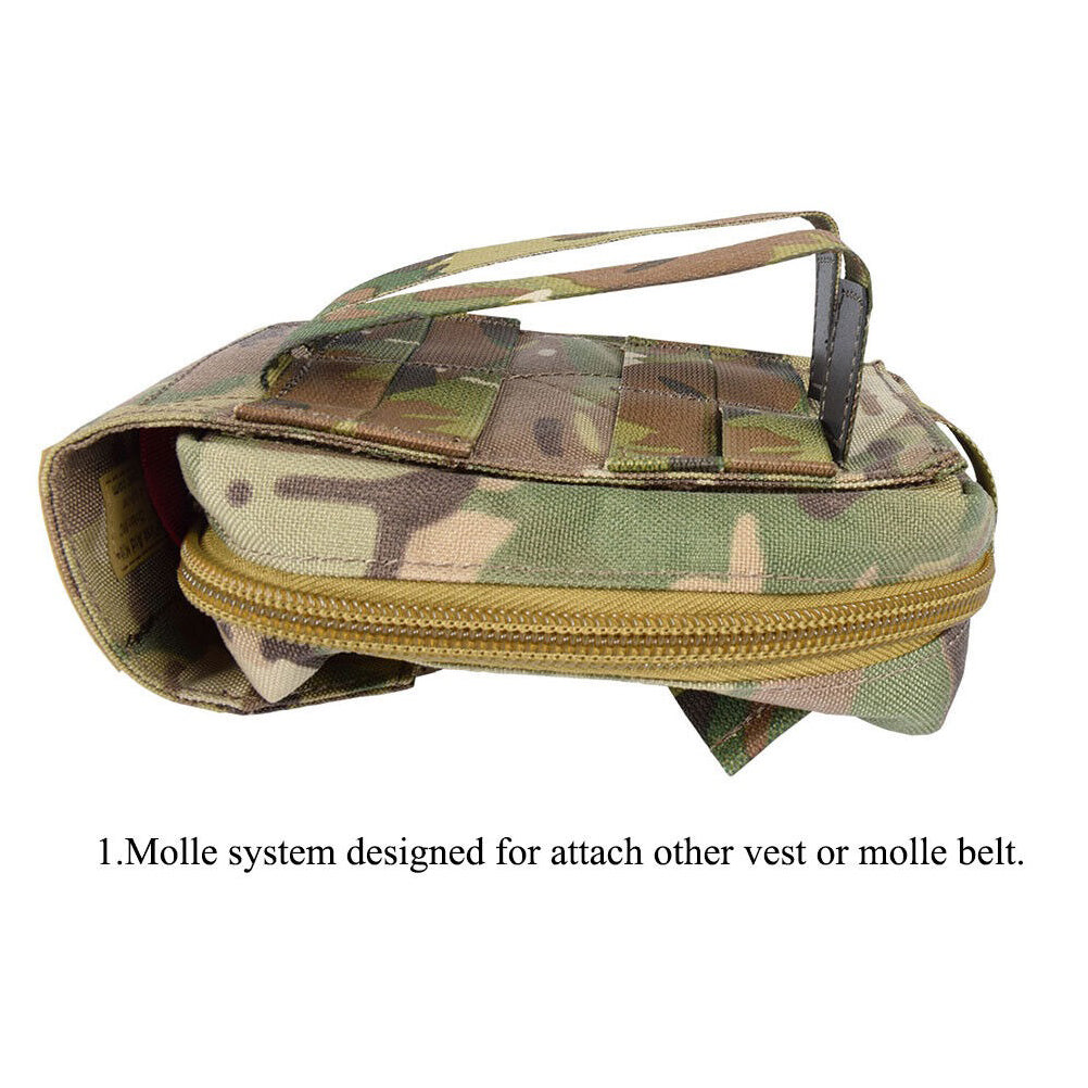 EMERSONGEAR Tactical MOLLE First Aid Kit Pouch Medic Survival Bag