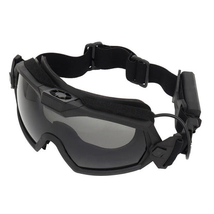SINAIRSOFT Tactical Goggles Glasses Anti-Fog Anti-Shock Fan Eye Protect