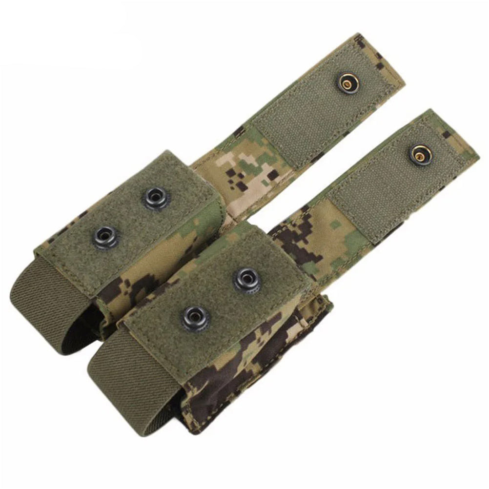 EMERSONGEAR Tactical Double Grenade Pouch 40mm MOLLE 9mm Magazine Bag