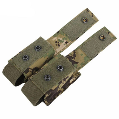 EMERSONGEAR Tactical Double Grenade Pouch 40mm MOLLE 9mm Magazine Bag