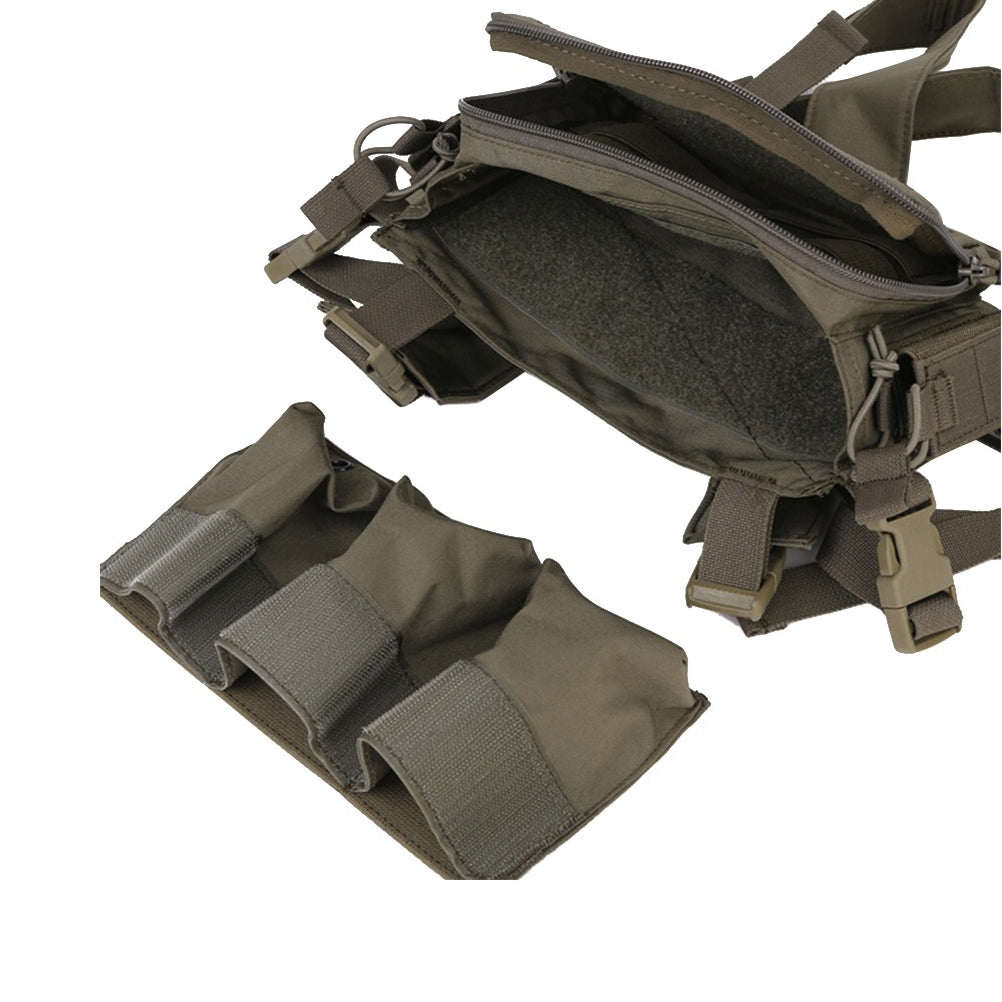 EMERSONGEAR D3CR Micro Tactical Chest Mount  MOLLE Vest Chest Gear