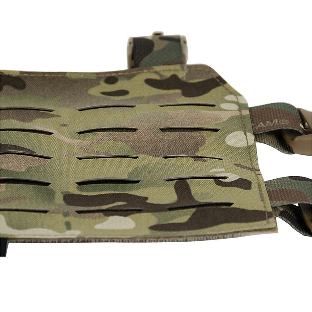SINAIRSOFT Tactical Chest Rig Vest Molle Front Panel Plate Carries