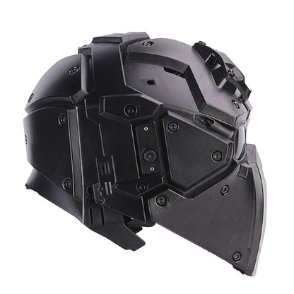 SINAIRSOFT Tactical G4 Full Face Helmet Mask + Goggles Airsoft Paintball CF CS Game