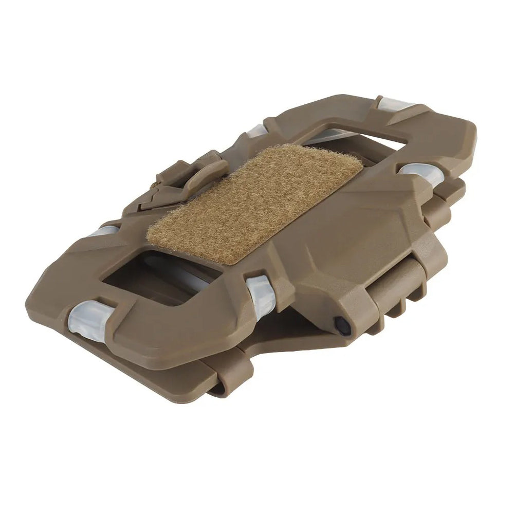 SINAIRSOFT Tactical Vest Front Folded Navigation Board Mobile Phone Holder Phone Bag