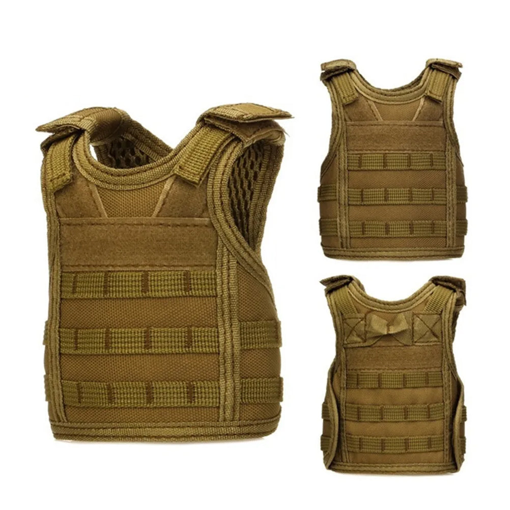 SINAIRSOFT Tactical Beer Bottle vest Cover Mini Miniature Molle Vest