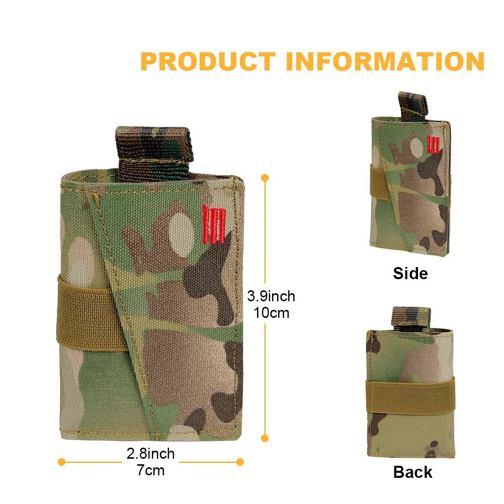 SINAIRSOFT Tactical Utility Credit Card Holder Wallets Pocket Case