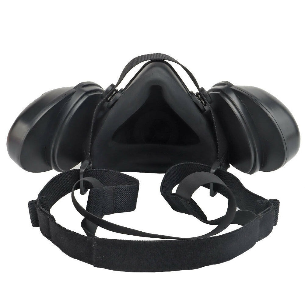 SINAIRSOFT Tactical Protect Half Face Mask Bilateral Respirator Facepiece