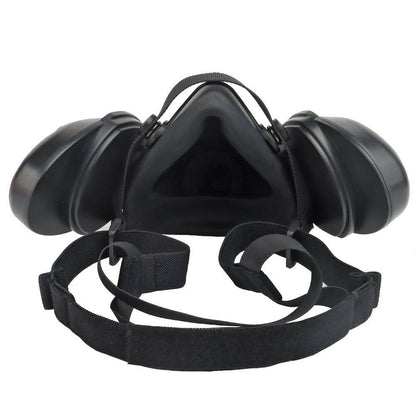 SINAIRSOFT Tactical Protect Half Face Mask Bilateral Respirator Facepiece