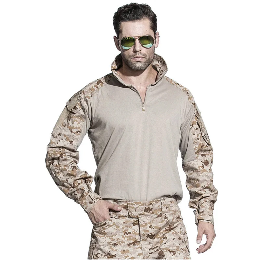 EMERSONGEAR G3 Tactical Mens Shirt Hunting Tops Clothing Gen3 Camoflage Combat Shirt