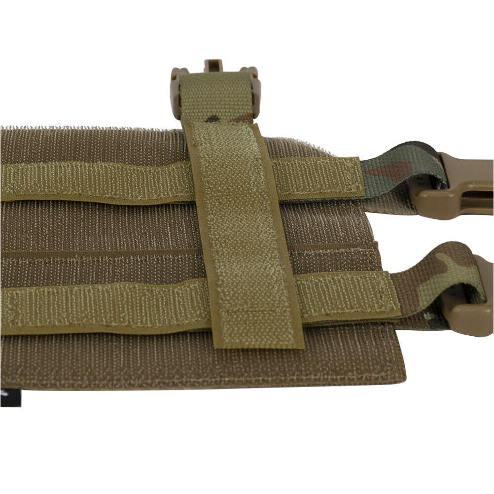 SINAIRSOFT Tactical Chest Rig Vest Molle Front Panel Plate Carries