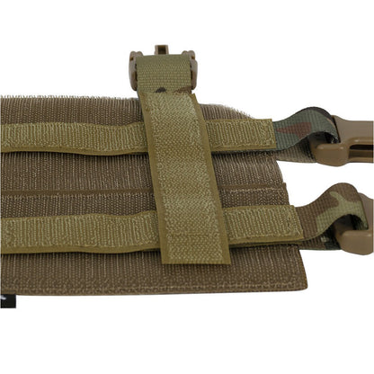 SINAIRSOFT Tactical Chest Rig Vest Molle Front Panel Plate Carries