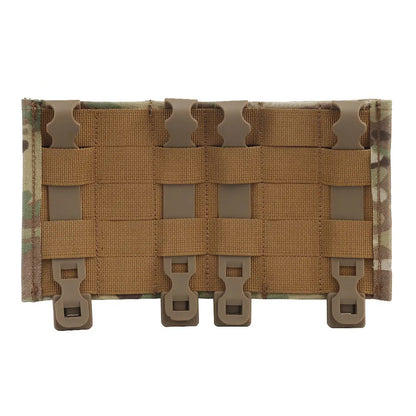 SINAIRSOFT  Tactical Triple 5.56 Magazine Pouch w/ Insert Open Top Molle Rifle Mag Holder