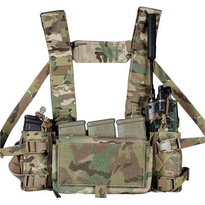 SINAIRSOFT Tactical Micro Full Flap Hook Loop MK2 MK3 MK4 Chest Rig Vest Front Panel Cover