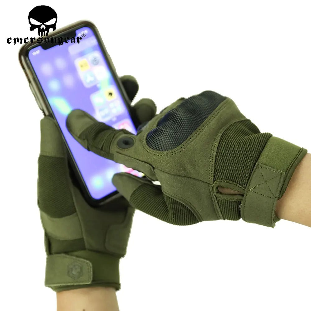 EMERSONGEAR Tactical All Finger Gloves Hunting Training Sport  Anti-Skid