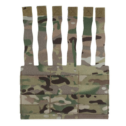 SINAIRSOFT Tactical Molle Triple Open 5.56 7.62 Magazine Pouch Elastic Mag Holder
