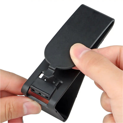 Tactical Headset Belt Holder Shooting Earphone Hanger Molle Waist