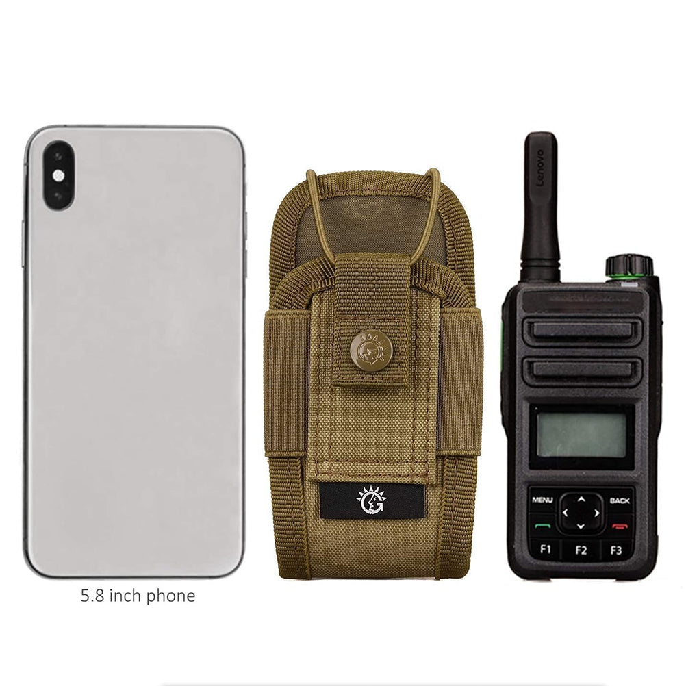 SINAIRSOFT Tactical Molle GPS Radio Pouch Police Security Walkie Talkie Bag