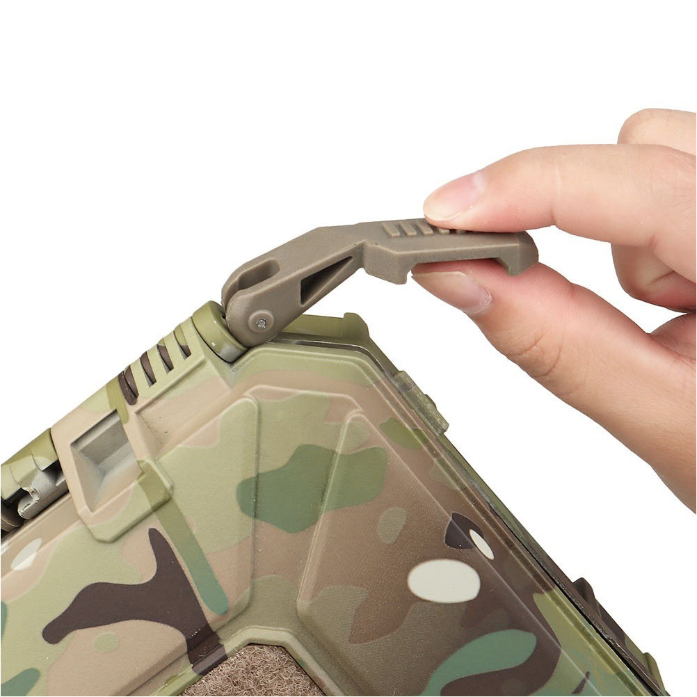 SINAIRSOFT Shock Resistant Waterproof Tool Box with Foam Lockable Equipment Box