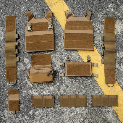 EMERSONGEAR Tactical FCS Slicker Plate Carrier Sack Pouch Micro Fight Chassis Vest