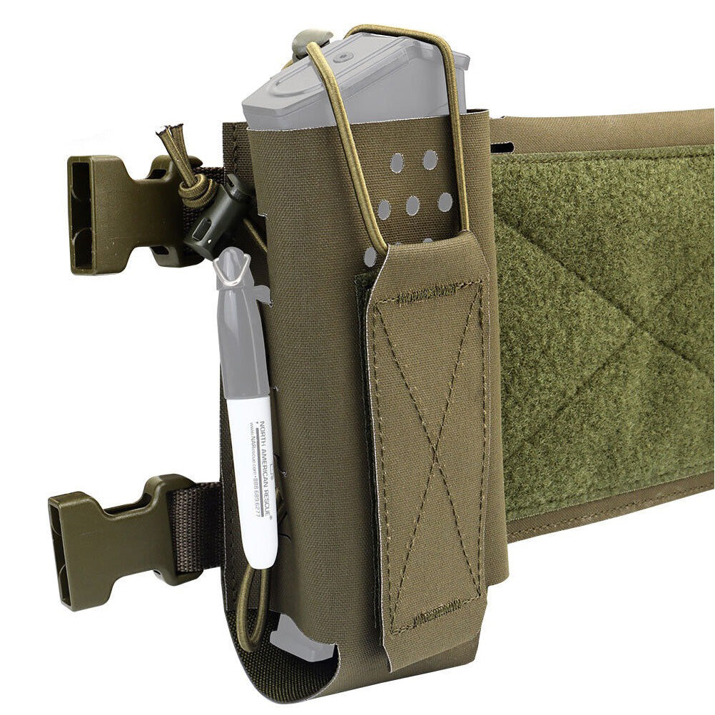 SINAIRSOFT Tactical Chest Rig Vest Chassis Expander Radio Pouch Mag Holder