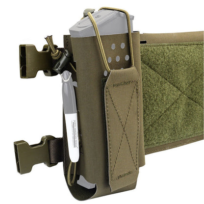 SINAIRSOFT Tactical Chest Rig Vest Chassis Expander Radio Pouch Mag Holder