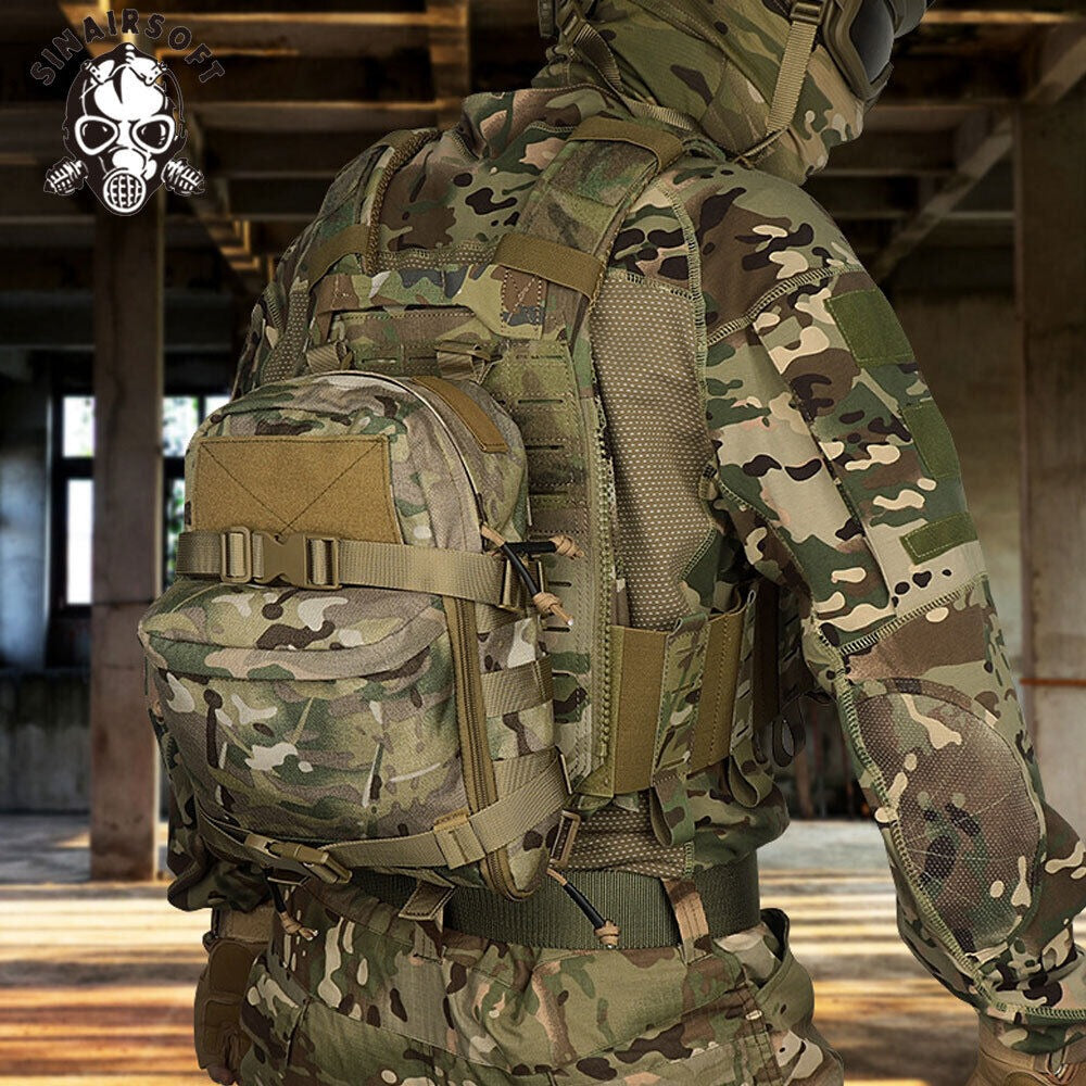 SINAIRSOFT Tactical Hydration Backpack for Vest