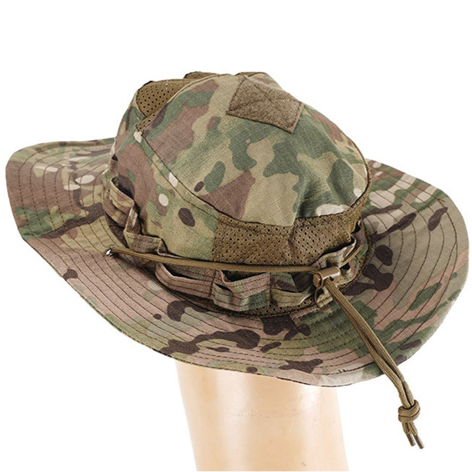 SINAIRSOFT Tactical PRO Second Generation Camo Round Edge Hat Summer Sunshade Hats