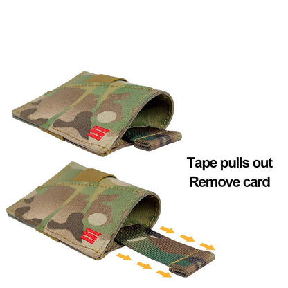 SINAIRSOFT Tactical Utility Credit Card Holder Wallets Pocket Case