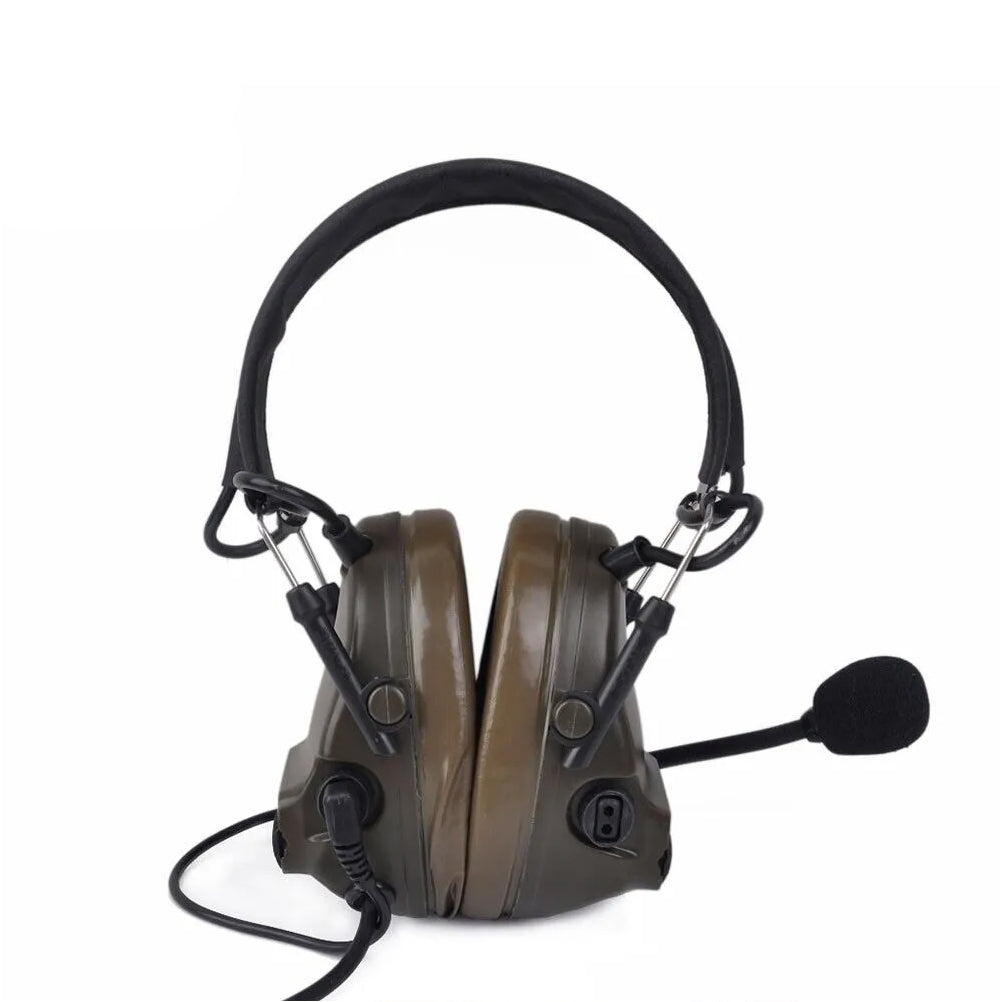 SINAIRSOFT Z Tactical C III Headset Pickup & Anti Noise Earphone Hunting Airsoft