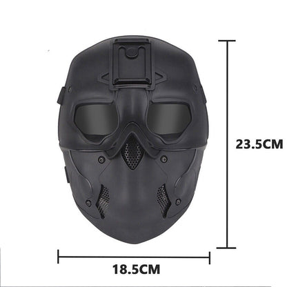 SINAIRSOFT Full Face Tactical Breathable W/ Headgear Mask