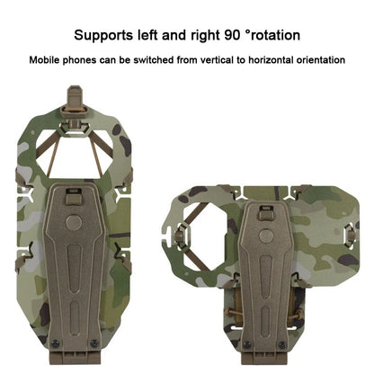 SINAIRSOFT Tactical Vest Molle Accessories Chest Strap Folding Navigation Board