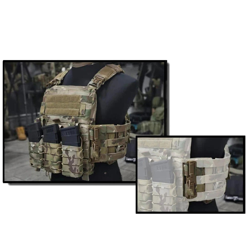 SINAIRSOFT Tactical MOLLE Quick Release Buckle Cummerbund Adapter Vest