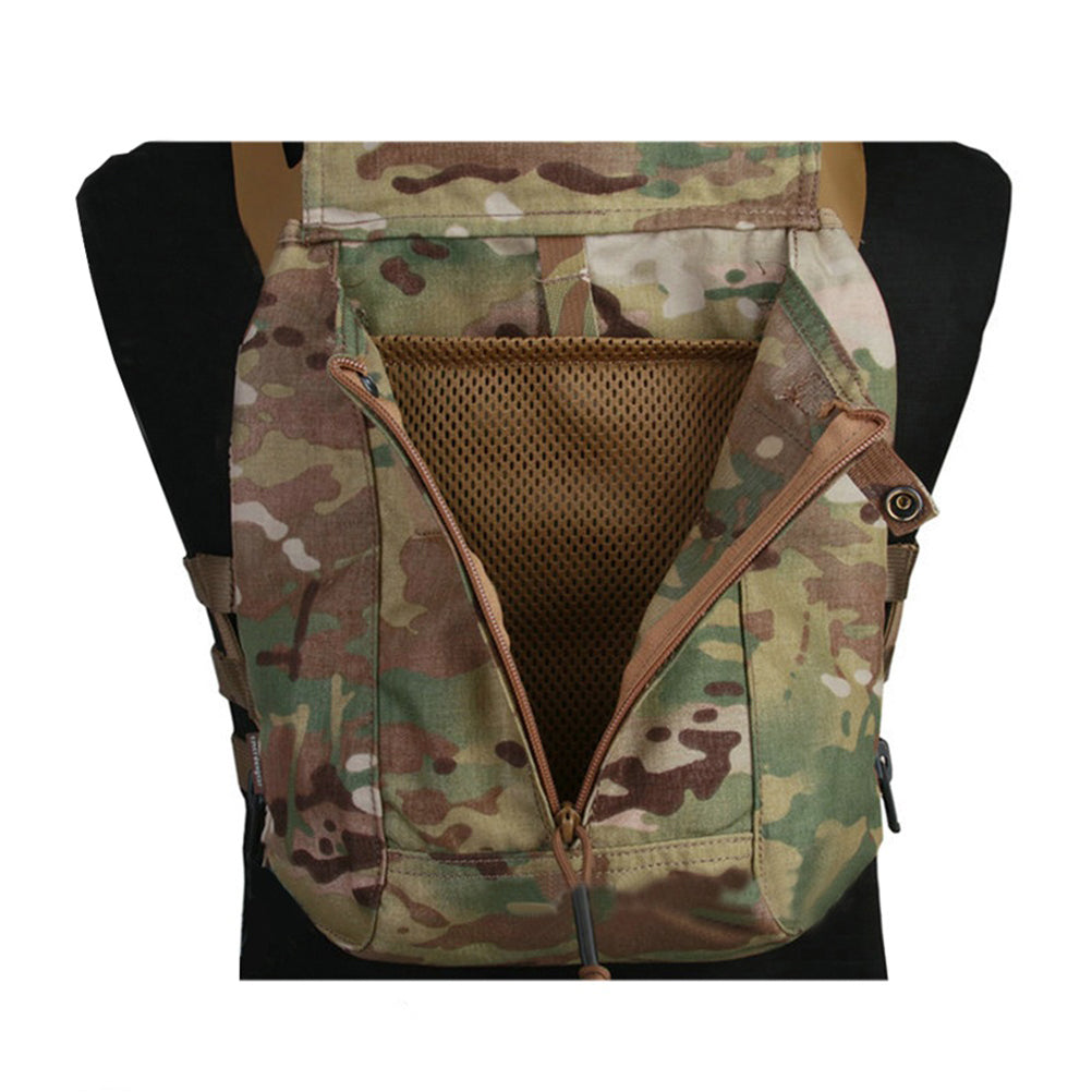 EMERSONGEAR Zip-on Panel Plate Carrier Back Mag Pouch Pack Bag