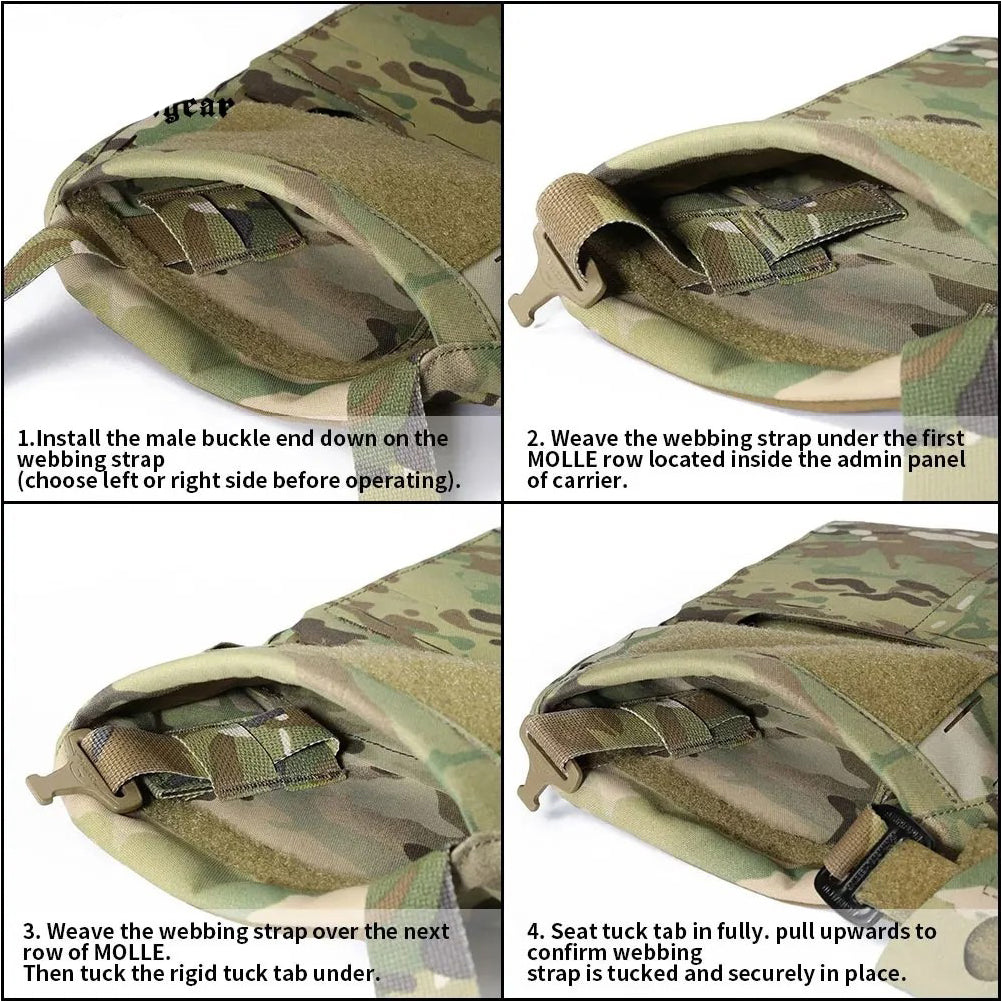 EMERSONGEAR FRO Style V5 Tactical Vest M Plate Carrier Protective Combat Laser Cut