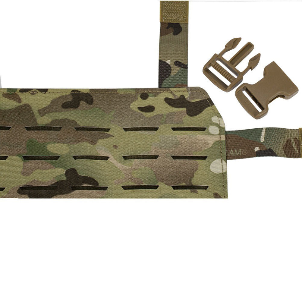 SINAIRSOFT Tactical Chest Rig Vest Molle Front Panel Plate Carries