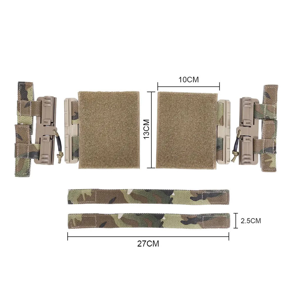 SINAIRSOFT Tactical MOLLE Quick Release Buckle Cummerbund Adapter Vest