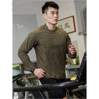 EMERSONGEAR Blue Label Hunter Sun-protection T-shirt Polo Shirt UPF100+ Daily Tops Tshirt