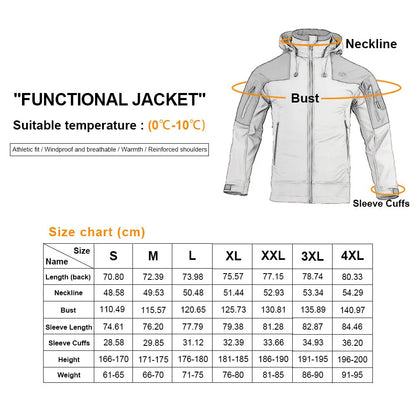 EMERSONGEAR Blue Lable G2 Functional Tech Jacket Men Windproof Waterproof  Coats