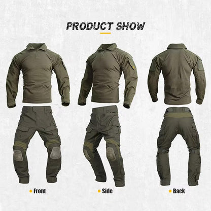 EMERSONGEAR G3 Upgraded Version Combat Mens Tactical Shirt&Pants Uniform Sets