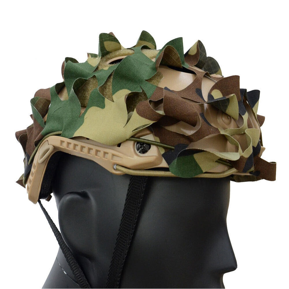 SINAIRSOFT Tactical FAST Helmet Cover 3D Camouflage Helmet Cloth Gear