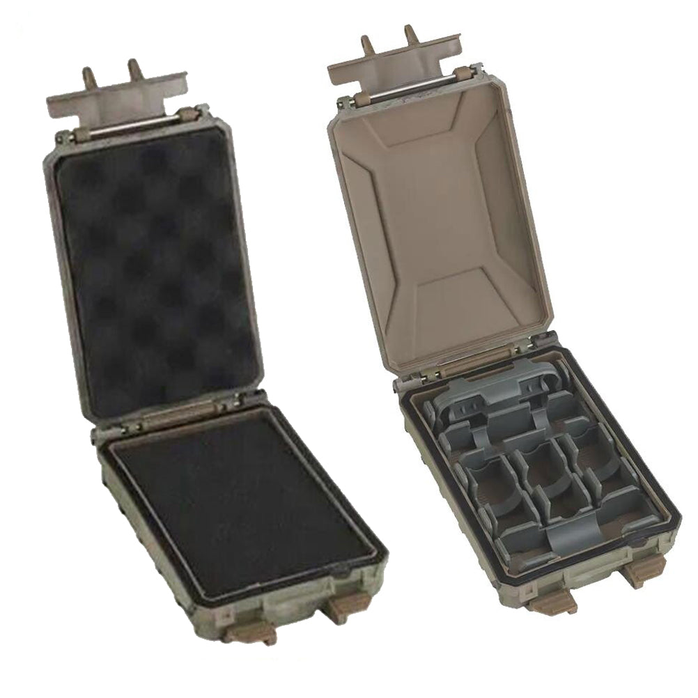 SINAIRSOFT Modular Battery Container For CR2032 18650 CR123A Molle Vest Storage Box