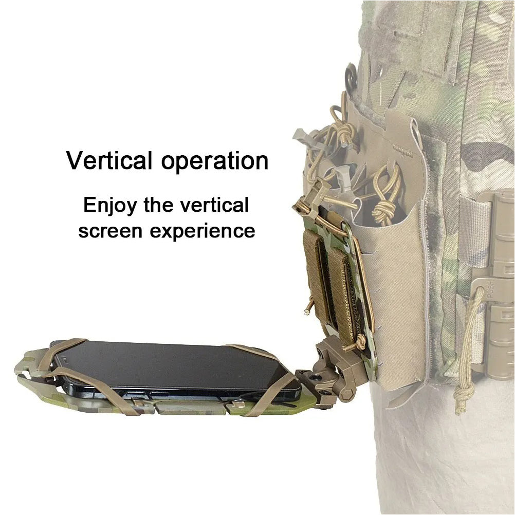 SINAIRSOFT Tactical Vest Molle Accessories Chest Strap Folding Navigation Board