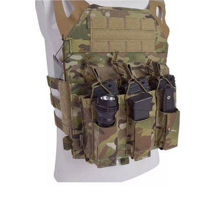EMERSONGEAR Tactical Triple Open Top Molle Magazine Pouch
