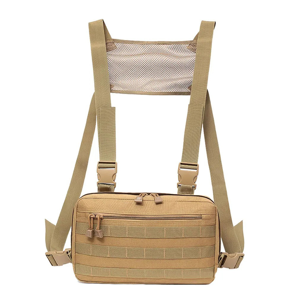 SINAIRSOFT Tactical Recon Kit Bag Molle Pouch Chest Rig Bag Multi-Purpose EDC Carry Pouches