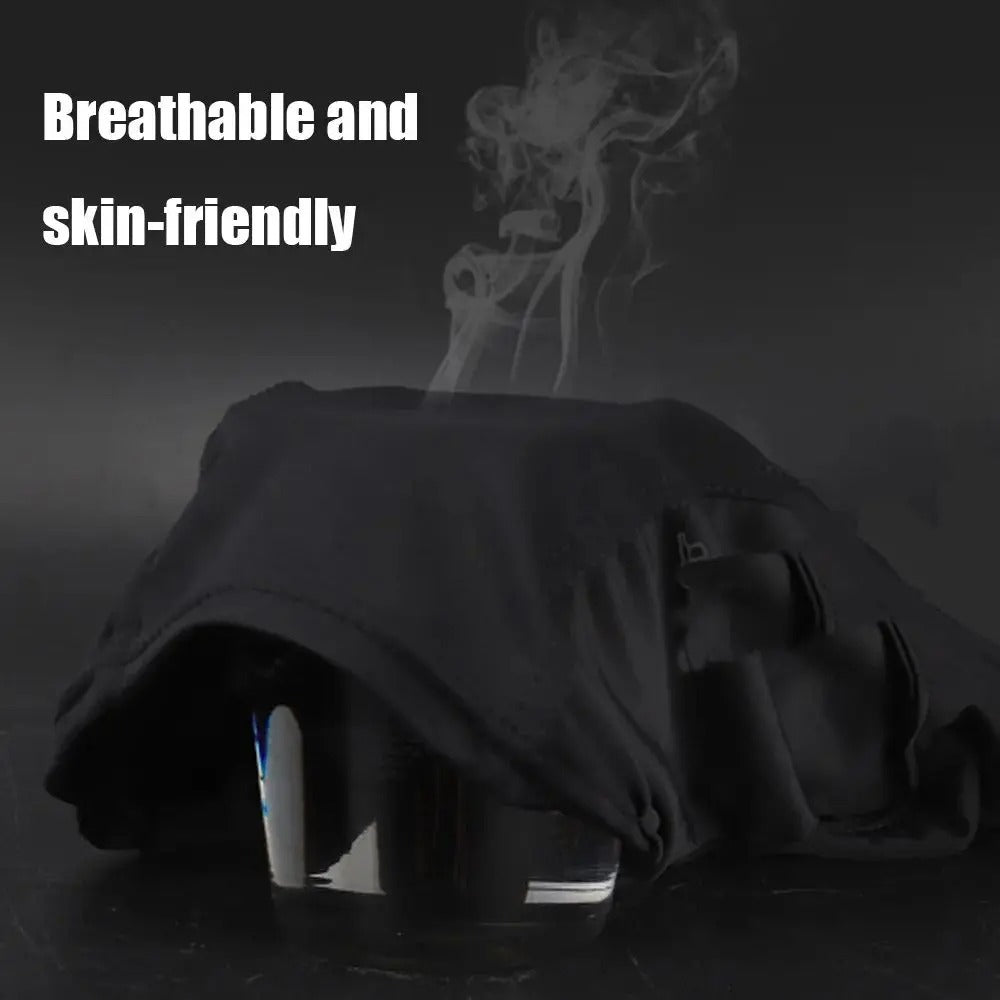 SINAIRSOFT Tactical Balaclava Steel Mesh Face Mask Camo Full Hat Neck Scarf