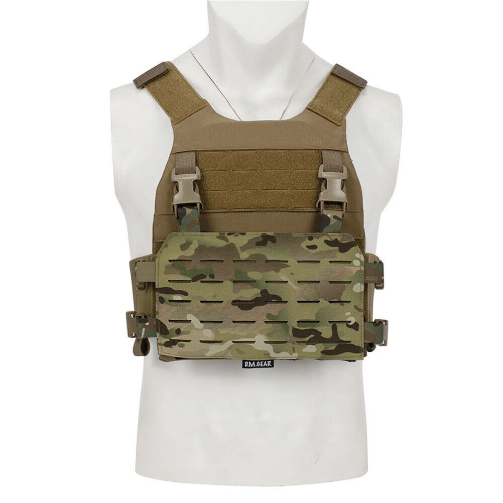 SINAIRSOFT Tactical Chest Rig Vest Molle Front Panel Plate Carries
