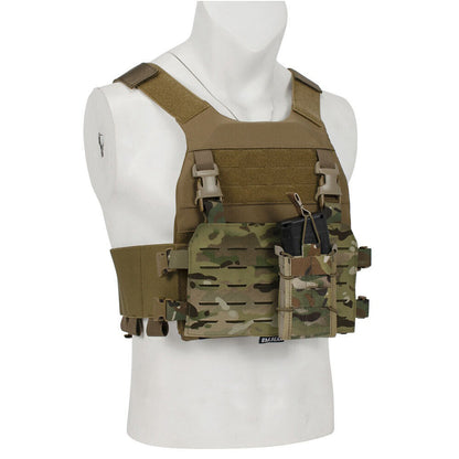 SINAIRSOFT Tactical Chest Rig Vest Molle Front Panel Plate Carries