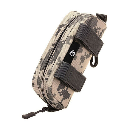 SINAIRSOFT Tactical Molle Pouch Glasses Protective Eyeglass Case Waist Pack Bag