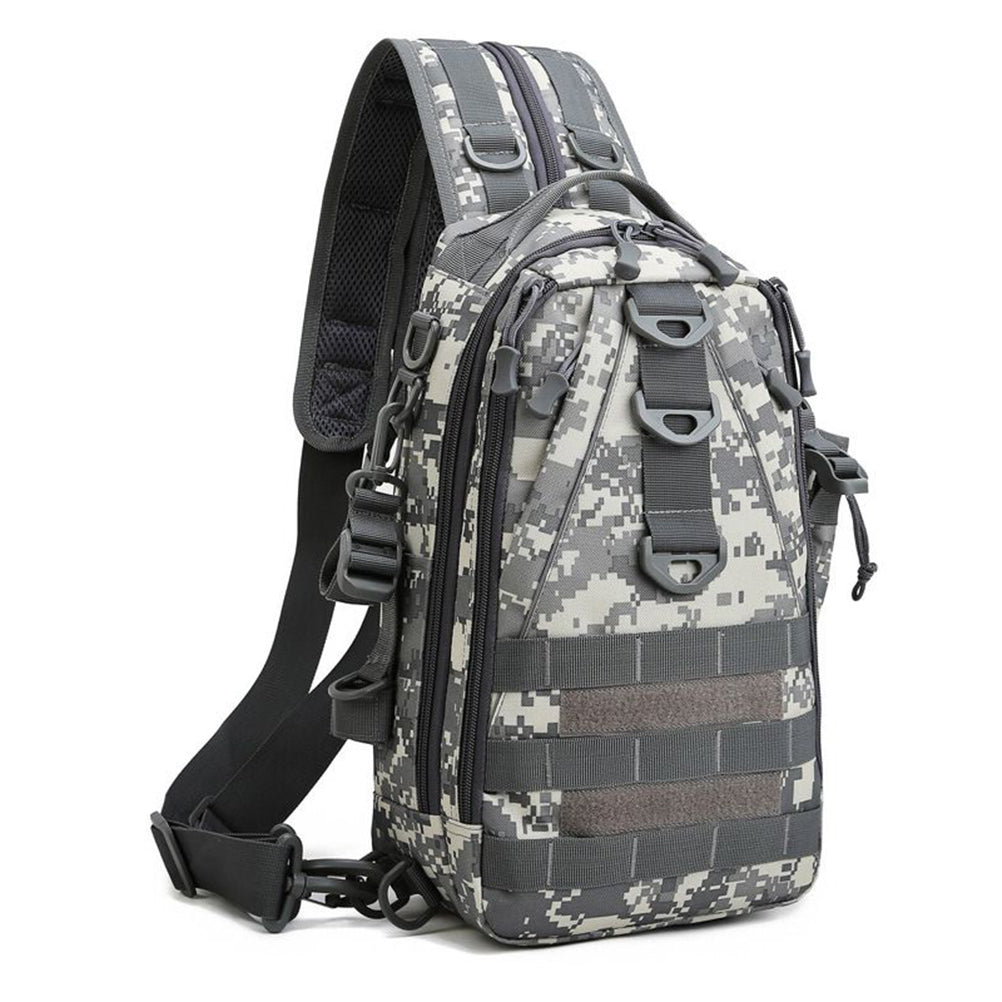SINAIRSOFT Tactical Large Capacity Chest Bag Lightweight and Durable Crossbody Bag Backpack