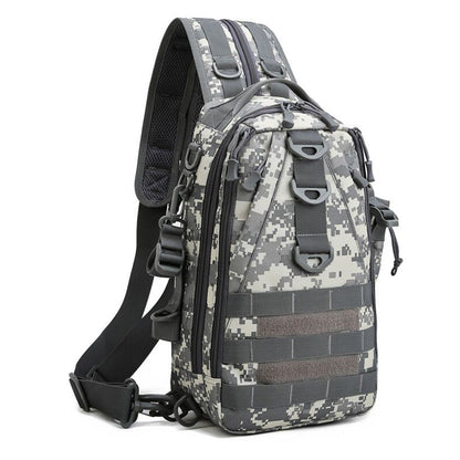SINAIRSOFT Tactical Large Capacity Chest Bag Lightweight and Durable Crossbody Bag Backpack
